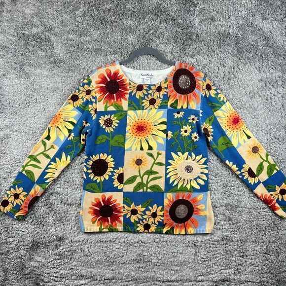 NorthStyle Pull Over Sweater Medium Sunflower - Picture 1 of 9